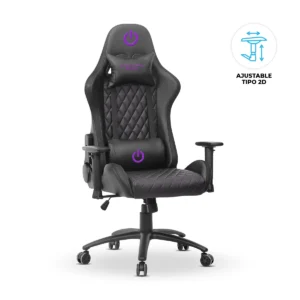 Silla Gamer BRAIN+ ENC GC1004V+RGB 2D ENKORE