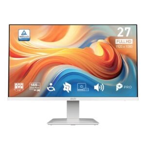 MONITOR MSI PRO MP273W E14A 27’’ ( PRO MP273W E14A ) FHD | 1MS | 144HZ | WHITE | CON PARLANTES INTEGRADOS