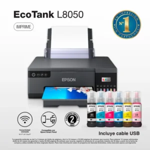Impresora Fotográfica Inalámbrica EcoTank L8050