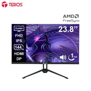 MONITOR GAMING TEROS TE-2417S, 23.8" IPS/ FHD/ 144Hz/ 1ms/ FreeSync.