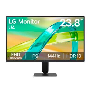 MONITOR LG 24U411B-B 23.8 144HZ/ 1MS/ IPS/ FHD/ VGA/ HDMI/ HDR10