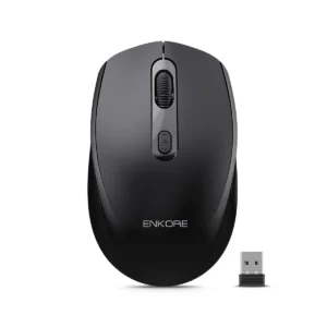 MOUSE INALÁMBRICO ENKORE XCARET 3 BLACK ENK M208P-3