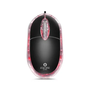 Mouse ULTRA BLK EKM100K USB Negro ENKORE