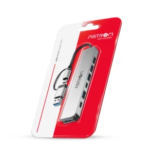 Hub 7 EN 1 entrada C y USB ASTROM MH2371