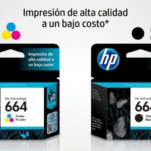 PACK TINTA CARTUCHO HP 664 ORIGINAL