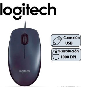 MOUSE LOGITECH OPTICO USB M90