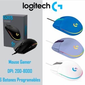 MOUSE LOGITECH ALAMBRICO G203