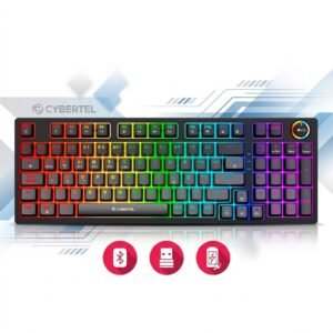 TECLADO MECANICO CYBERTEL STRINKER 3 - CBX K1008-3M
